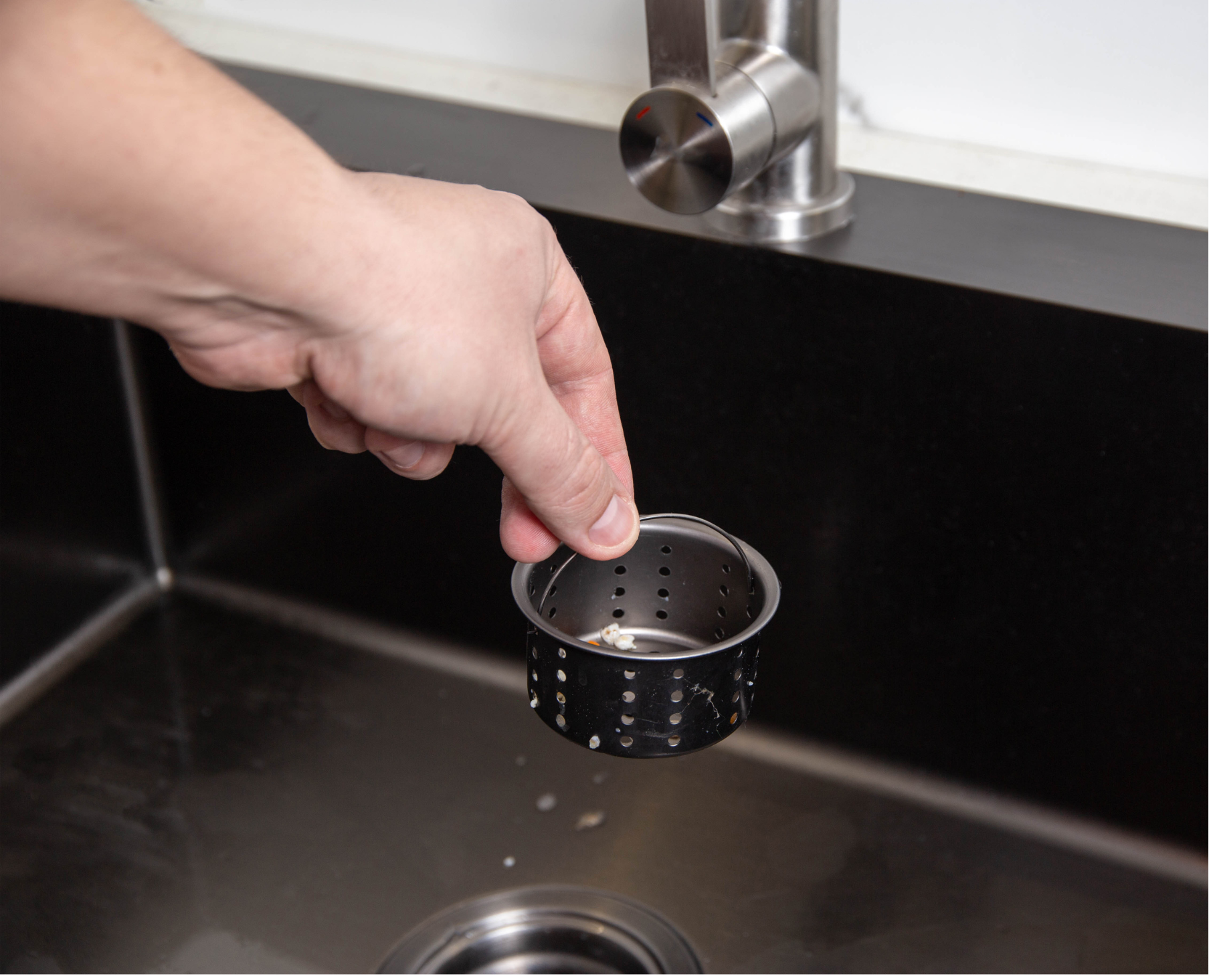 Install a Sink Strainer