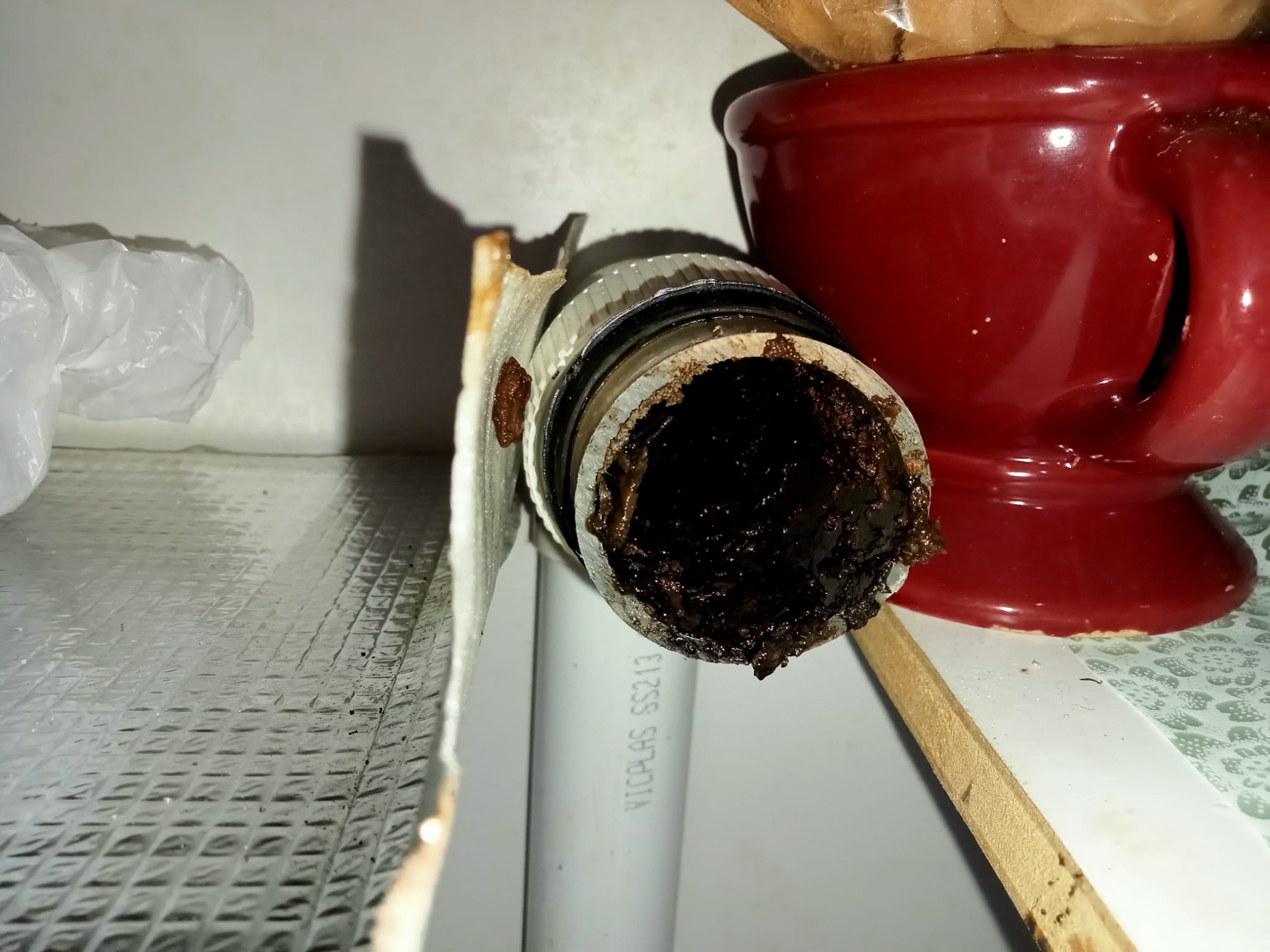 grease drainge pipe