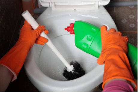 Use Toilet Bowl Cleaner Use Toilet Bowl Cleaner