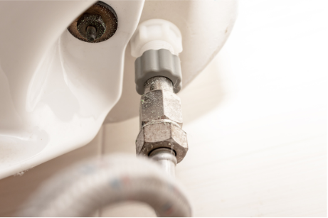 water supply valve is fully open water supply valve is fully open