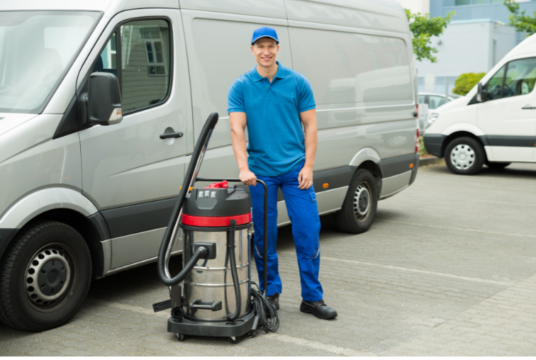 wet vacuum to remove stubborn blockages