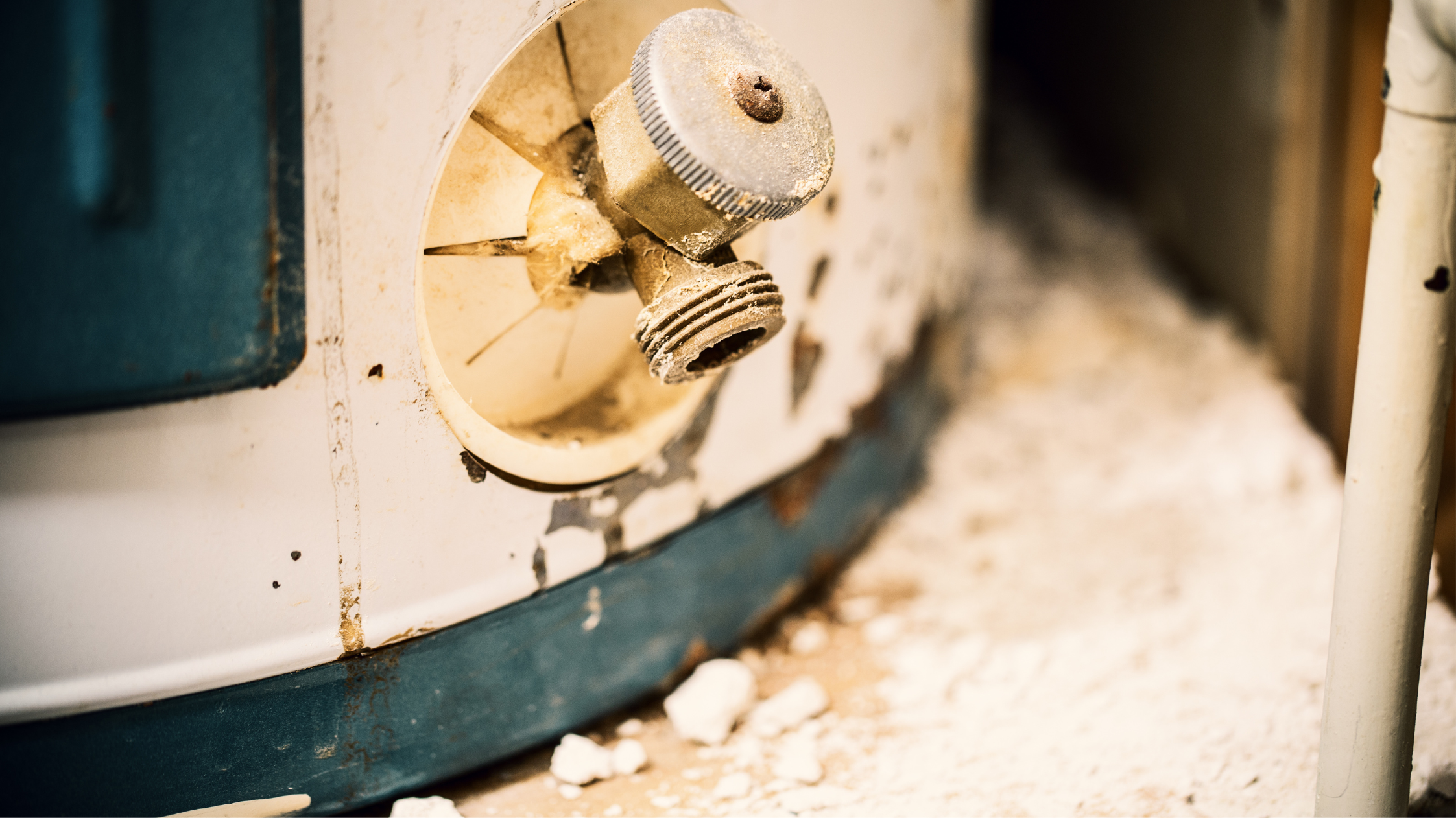 Corrosion on water heater