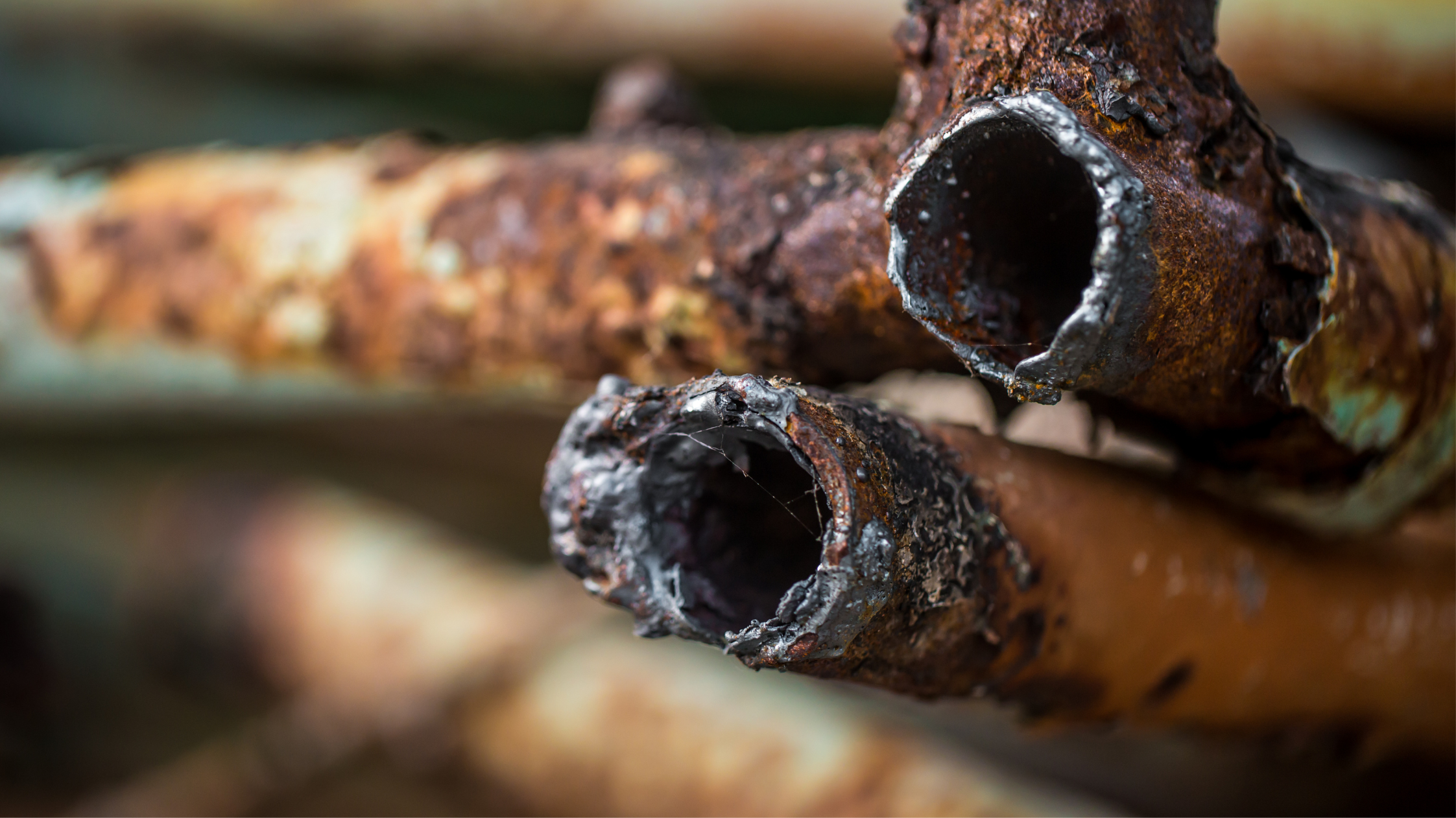 Corrosion pipe